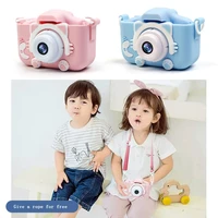 2 in 1 x5 childrens camera with game cute toy cat mini digital camera education toys for kids camera for children birthday gift