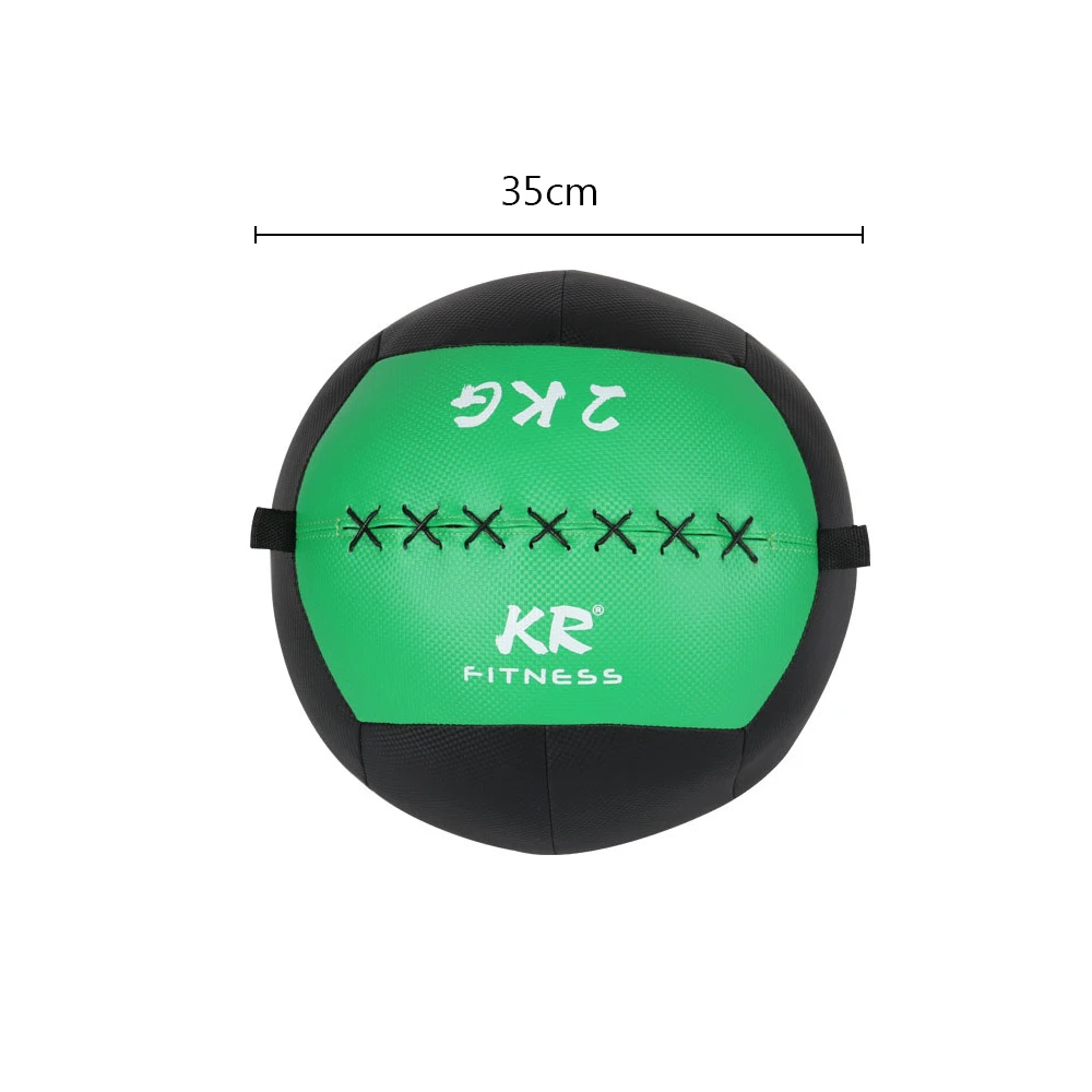 35cm Medicine Empty Snatch Wall Balls Heavy Duty Exercise Kettlebell Lifting Fitness Muscle Building New Random Color | Спорт и