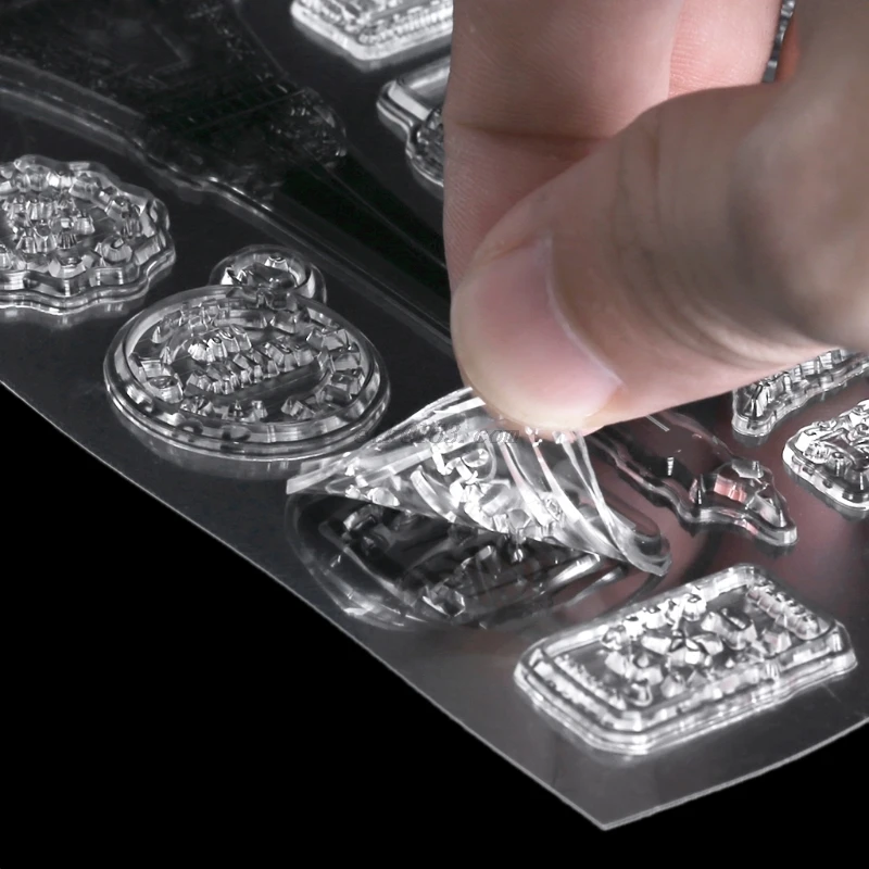 Прозрачная силиконовая башня Парижа очистить резиновый штамп Пищевой дневник DIY