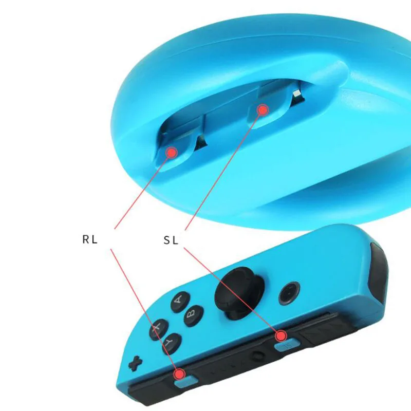 Joycon игровой держатель руля для с ручкой и поворотным рулем переключателя NS Joy Con