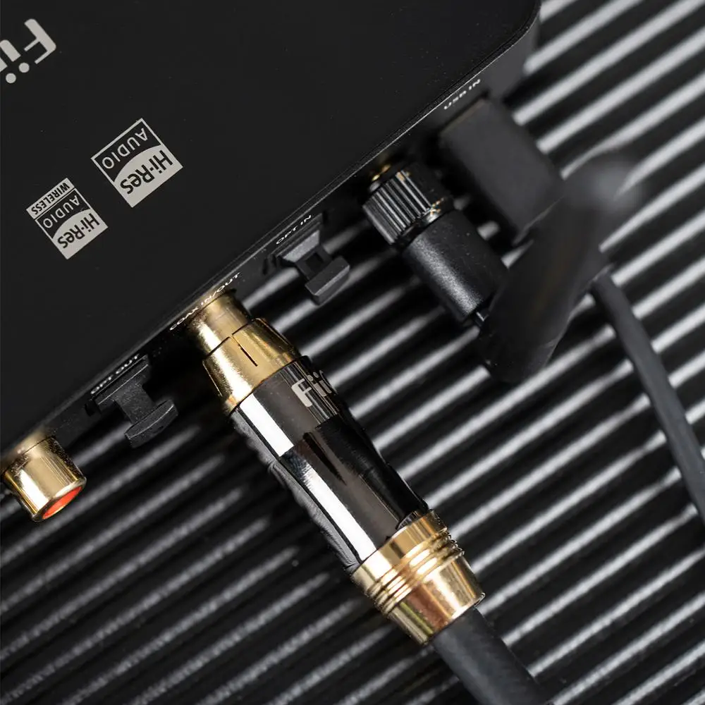 Fiio LR RCA1 RCA цифровой коаксиальный аудиокабель 50 см позолоченный Matal штекер для BTA30 K5