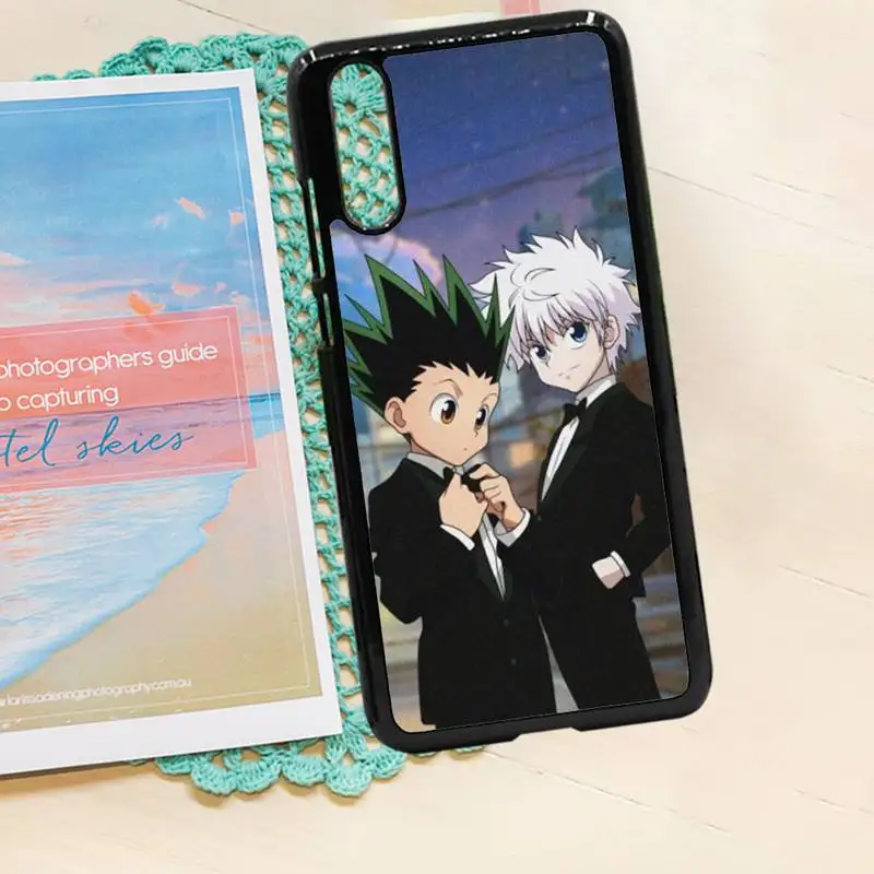 

Japan anime Hunter x Hunters Phone Case PC for iPhone 11 12 pro XS MAX 8 7 6 6S Plus X 5S SE 2020 XR