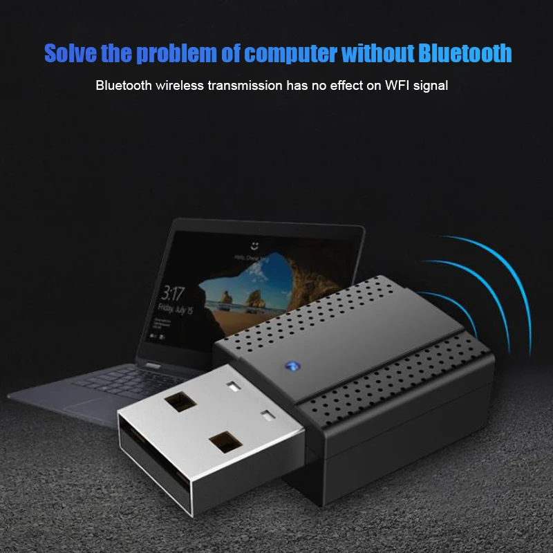 2 в 1 USB Bluetooth 5 0 адаптер мини беспроводной аудио передатчик приемник для