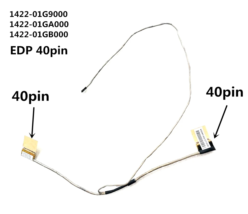 

New Laptop LCD/LED cable for Asus K550D K550DP X550D X550DP A550D 30p 1422-01JJ000 1422-01JH000 1422-01G9000 1422-01GA000 40p