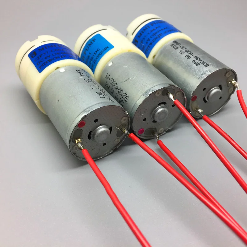 Микро вакуумный двигатель постоянного тока 5 в 6 электрический воздушный насос