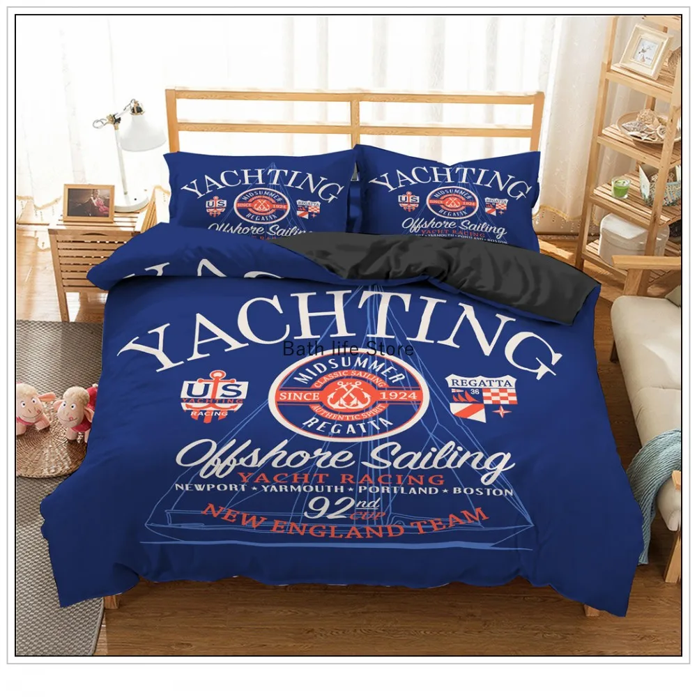 Комплект мягкого постельного белья в европейском стиле с рисунком черепа 3d