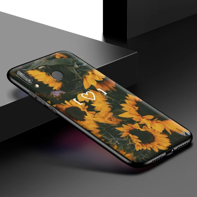 Чехол с летними маргаритками и подсолнухами для Huawei Mate 10 20 Lite Y6 Y7 Y9 Y6P P Smart S Y5P Y8P 2019 -