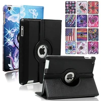 360 rotating case for ipad 8th 7th 10 2 inch pro 10 5 inchipad air 10 5 inch pu leather smart tablet cover case
