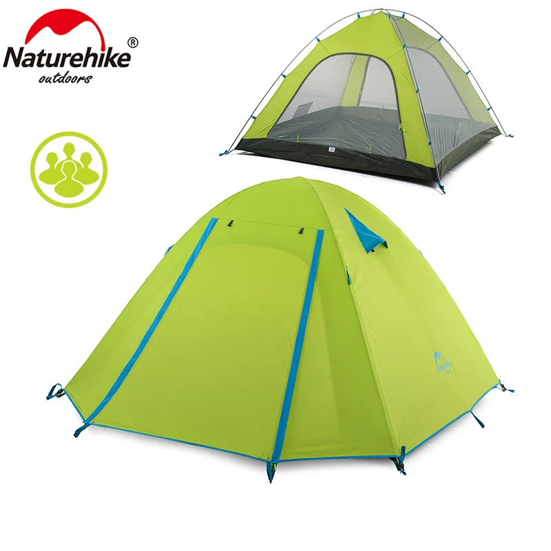 

Naturehike Backpacking Hiking Camping Outdoor Camp Tent 4 Person Sleeping tent Ultralight Sun Shelter Beach Tent Awning Canopy
