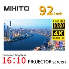 MIXITO 16:10 проектор Экран 92 дюйма 4K HD Складная Портативный проекции фильмов для дома Театр Крытый повысить качество
