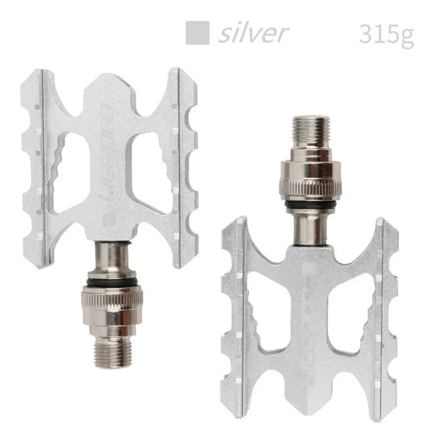 Складной велосипед Litepro педаль быстрого крепления светильник из алюминиевого