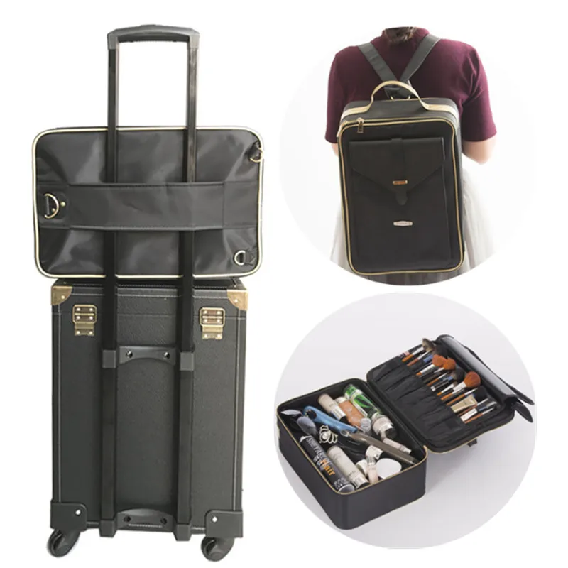 

Cosmetic bag ,Makeup box,Make-up kit, Nail tool Storage Case,Women toiletries , Multifunctional suitcase