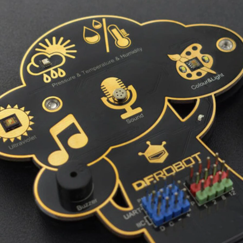 Плата DFRobot Environment Science для micro: bit интеграция температуры влажности давления