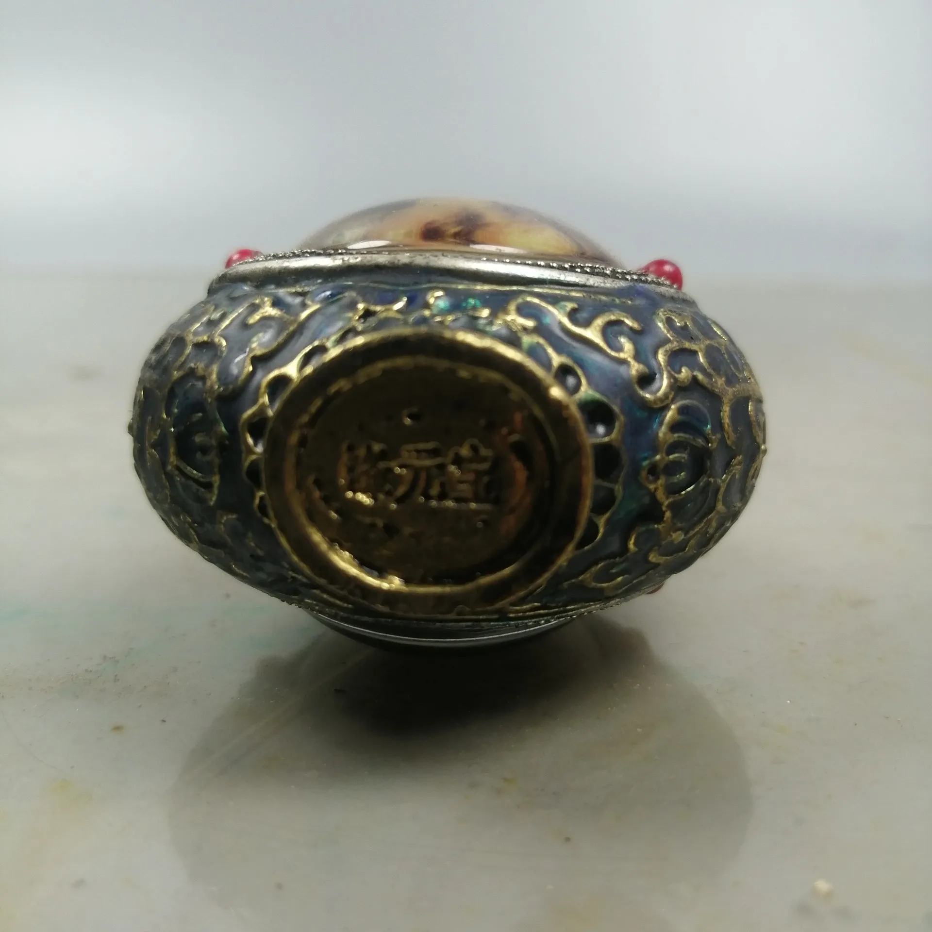 Китайский Старый Пекин коллекция старых товаров старая медь покрышка с