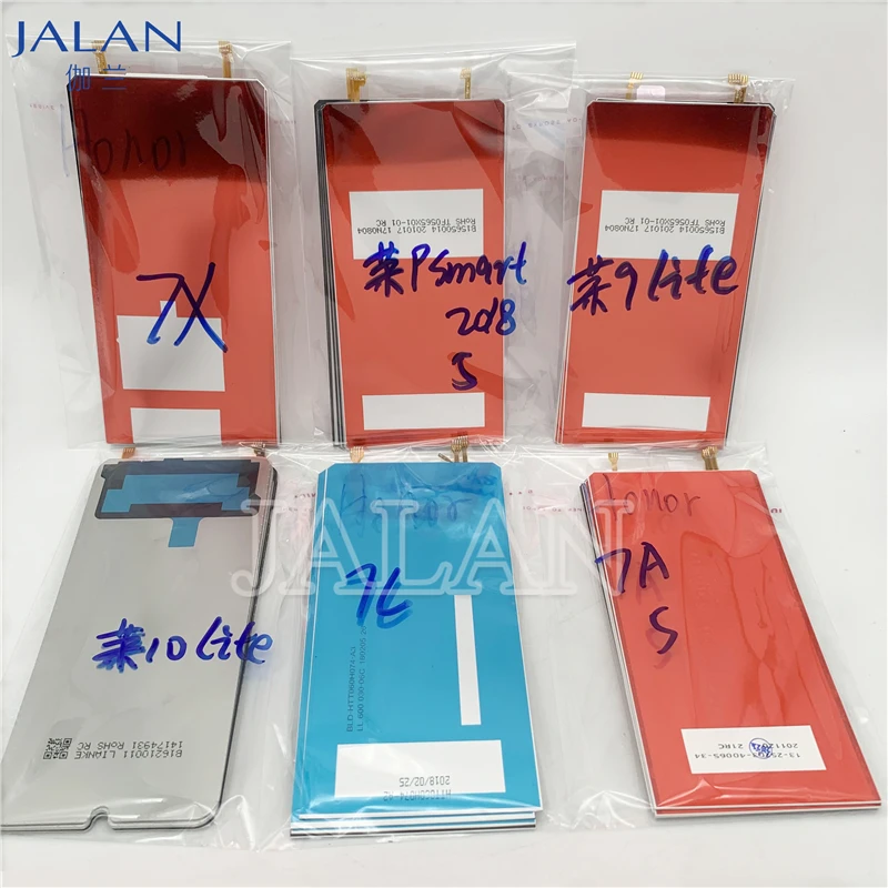 

5pcs Backlight Film For Huawei Mate 20 lite Honor 7X 7C 7A 9 10 Lite Psmart 2017 2018 Phone Repair Parts Back light Replacement