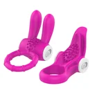 Вибратор кольцо для пениса член эластичный Кролик пенис вибратор секс-игрушки для мужчин взрослые кольца для задержки эякуляции Стимуляция клитора