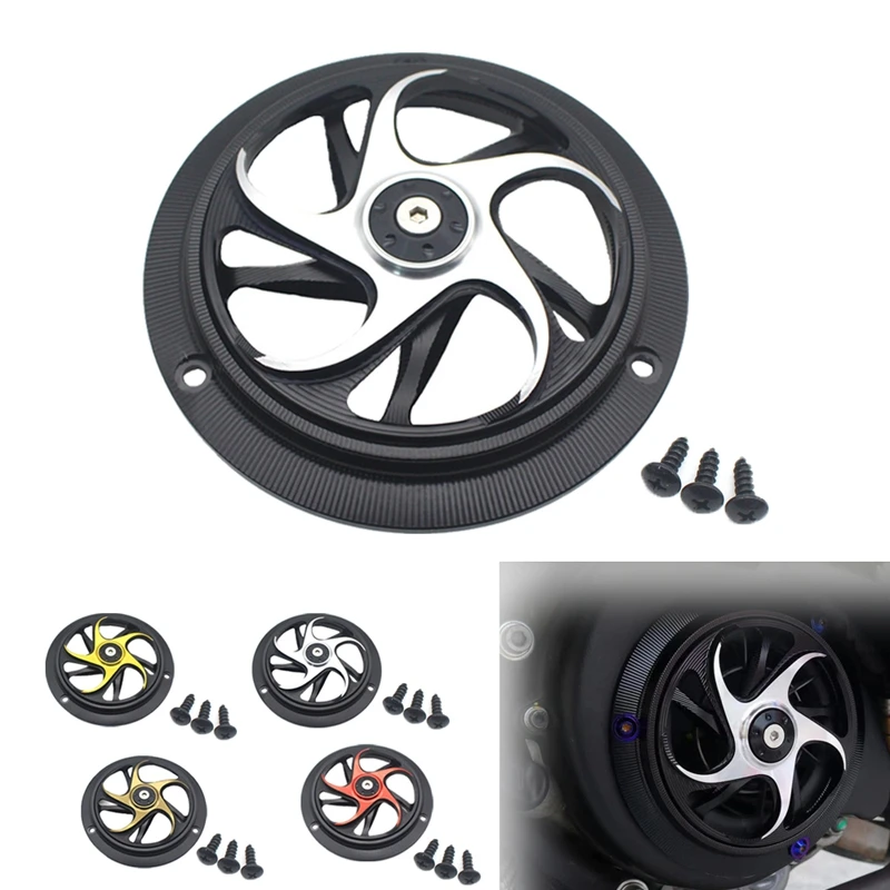 

Motorcycle Engine Cover Fan Protector Radiator Guard Accessories for Vespa Sprint 150 Primavera 150