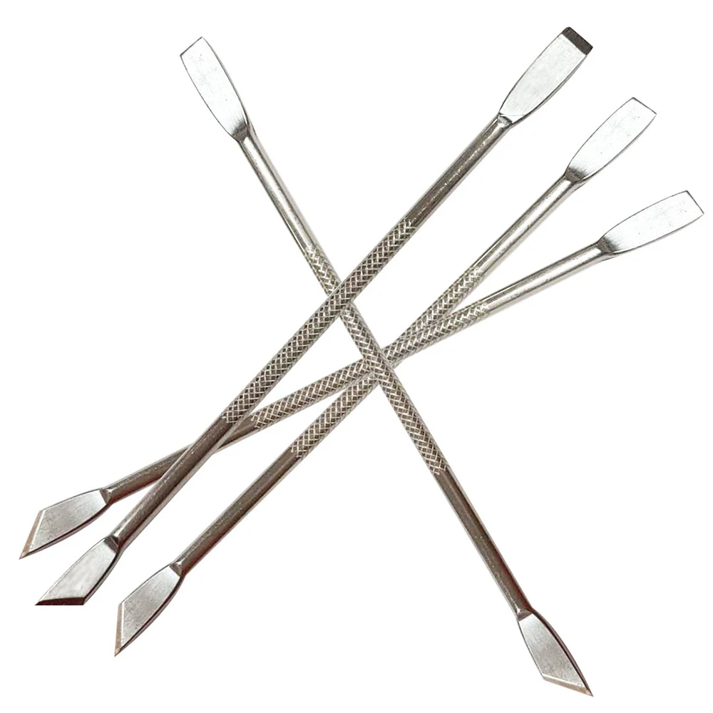 Двухсторонний УФ Гель лак для удаления кутикулы из нержавеющей стали 1 шт.