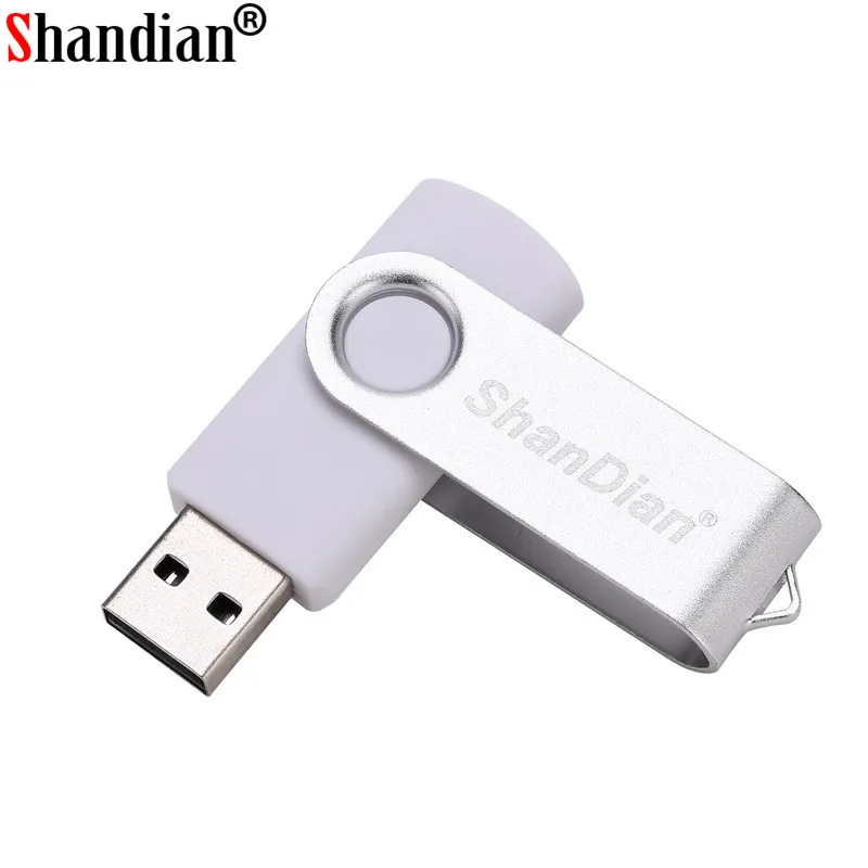 Мини поворотный USB накопитель SHANDIAN флэш 64 ГБ 4 8 16 32 в подарок|swivel usb|swivel usb flash drivepen
