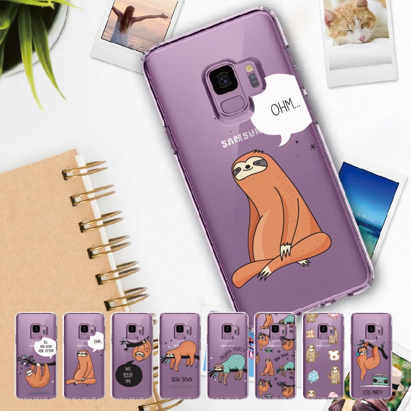 Мягкий прозрачный чехол из ТПУ для Samsung Galaxy N41 Note 8 9 10 A7 A8 S8 S9 S10 S20 Plus | Мобильные
