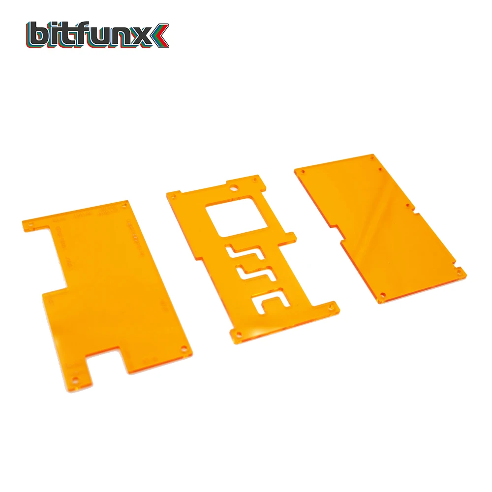 Transparent Orange OSSC Сменный Чехол комплект OSSC чехол SCART компонент VGA к HDMI с открытым исходным кодом преобразователь сканирования - Цвет: Transparent Orange