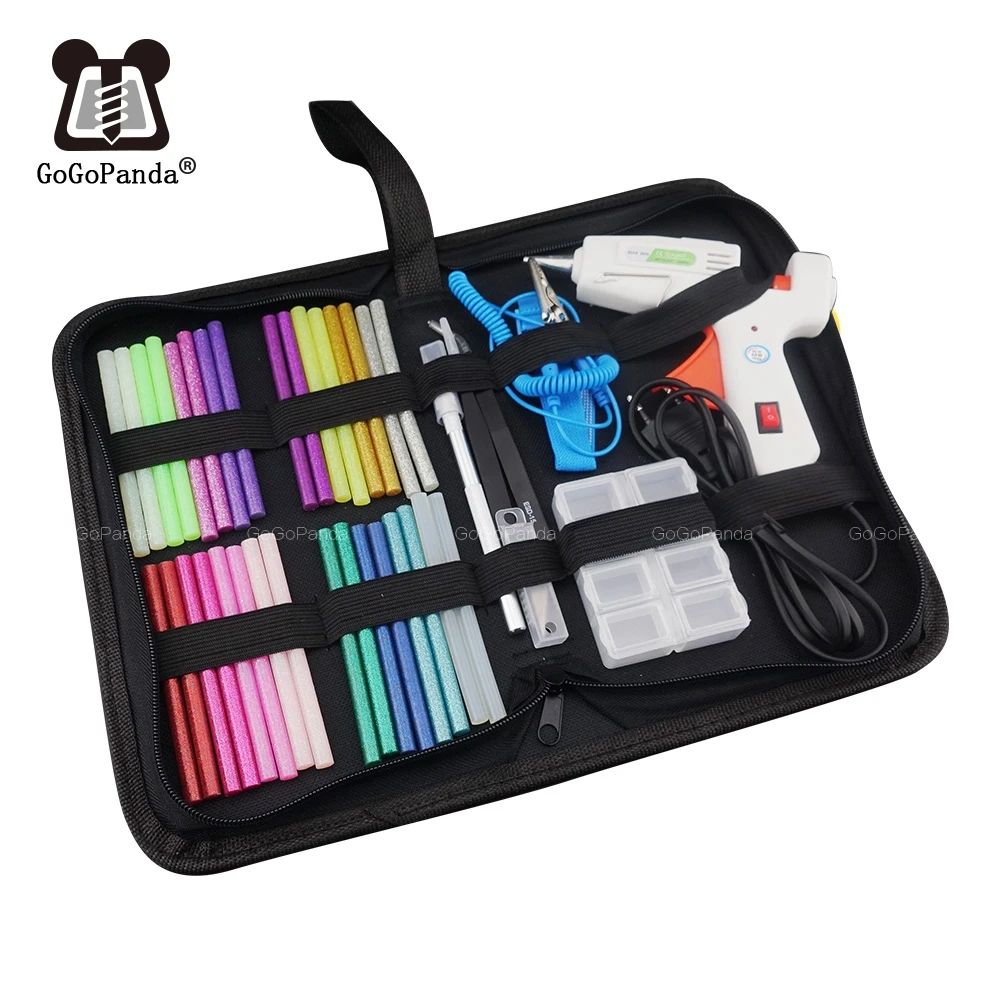 Бесплатная доставка 40 Вт набор клеевого пистолета Электрический термоплавкий