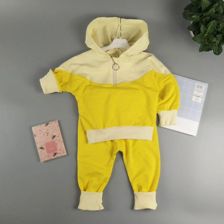 YELLOW Маленькое мальчишеское платье-толстовка; 1 2 3 4 года, стильный повседневный костюм для маленьких мальчиков, одежда для мальчиков и девочек на весну и осень; от 1 до 4 лет - Цвет: YELLOW
