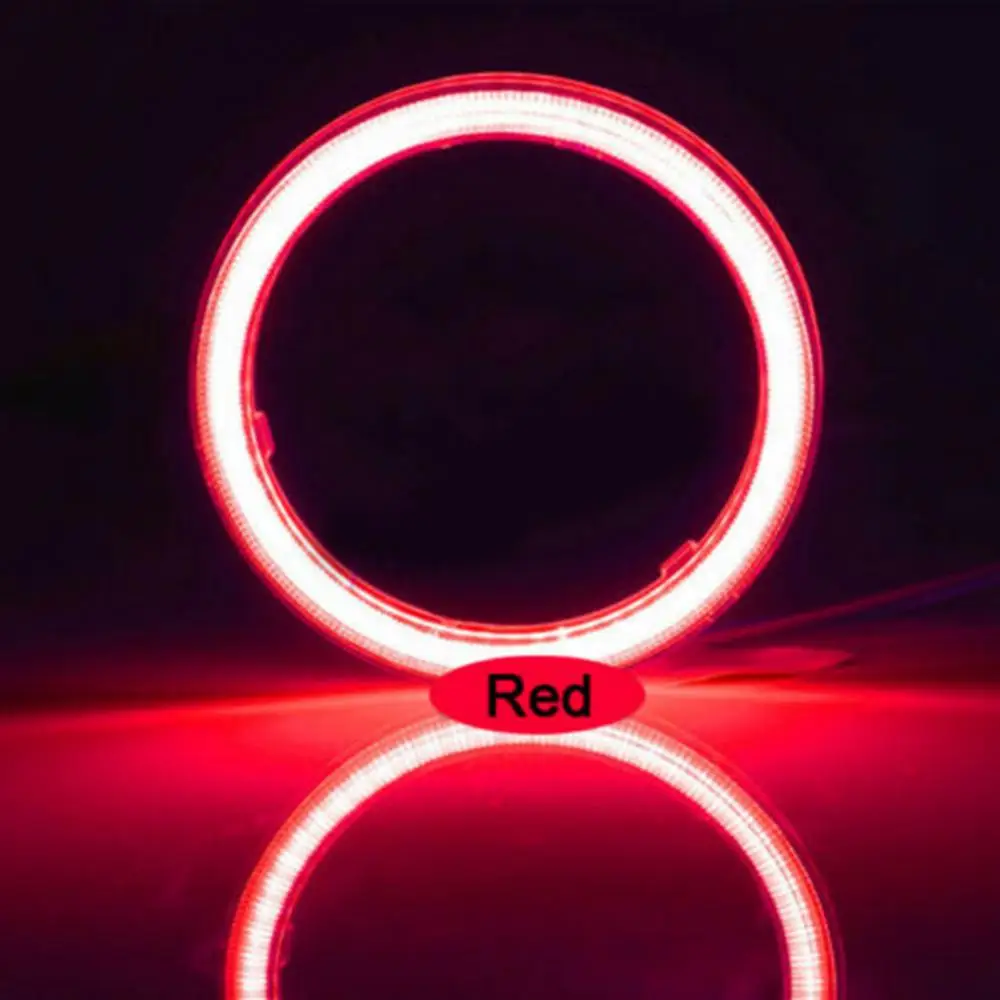 Автомобильный Универсальный COB светодиодный кольцевой светильник Angel-Eye 60-120 мм