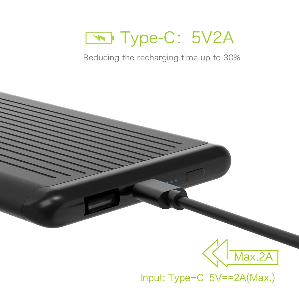 Все мощности S 5000mAh портативное зарядное устройство Внешний аккумулятор быстрая зарядка для мобильных телефонов iphone huawei Tablet