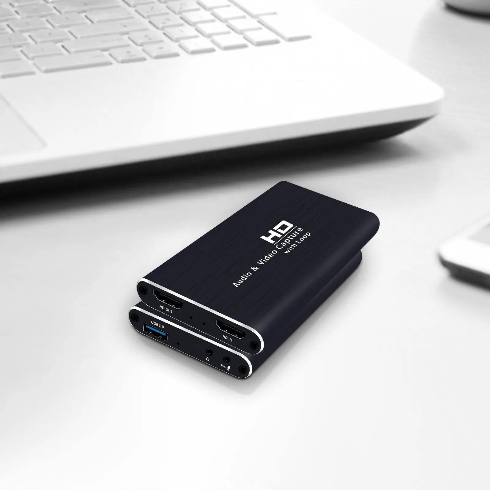 

Z34 USB3.0 to HDMI Capture Card 4K Video Conference/Game Recording Capture Card