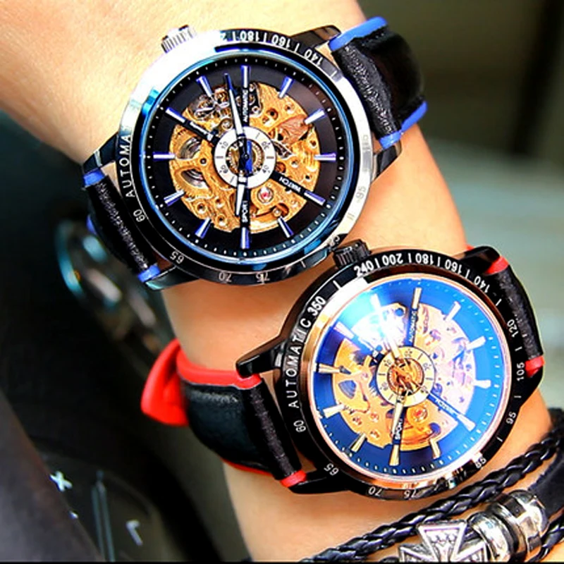 IKCOLORING спортивные серии автоматические военные часы для мужчин Королевский