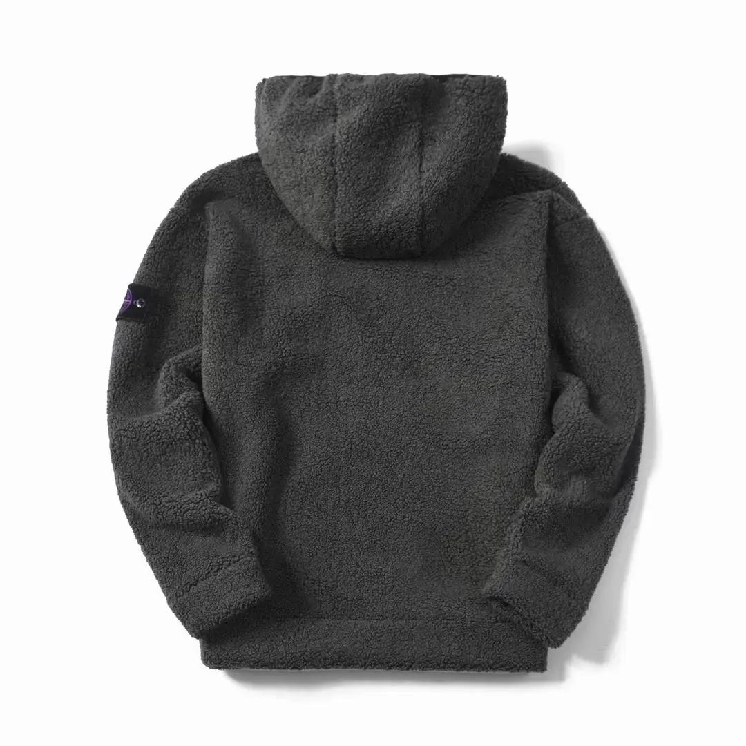 

Stone Island Original standard tested wool pocket Hooded Jacket