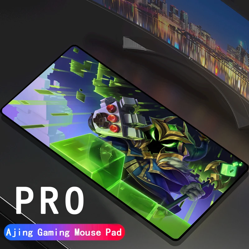 

Большой коврик для мыши LOL, нескользящий резиновый игровой коврик для мыши League of Legends, Настольный коврик для ноутбука, коврик для клавиатуры ...