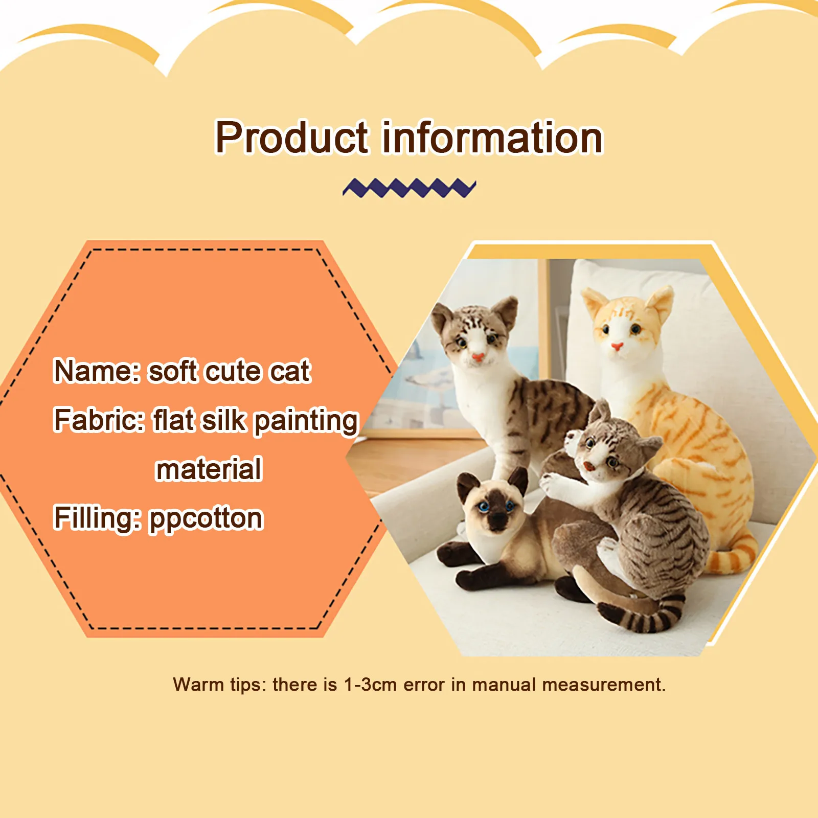 

Милая имитация кошки, детские подарки на день рождения, подушка с милыми животными, мягкая игрушка, куклы, плюшевая игрушка, подушка