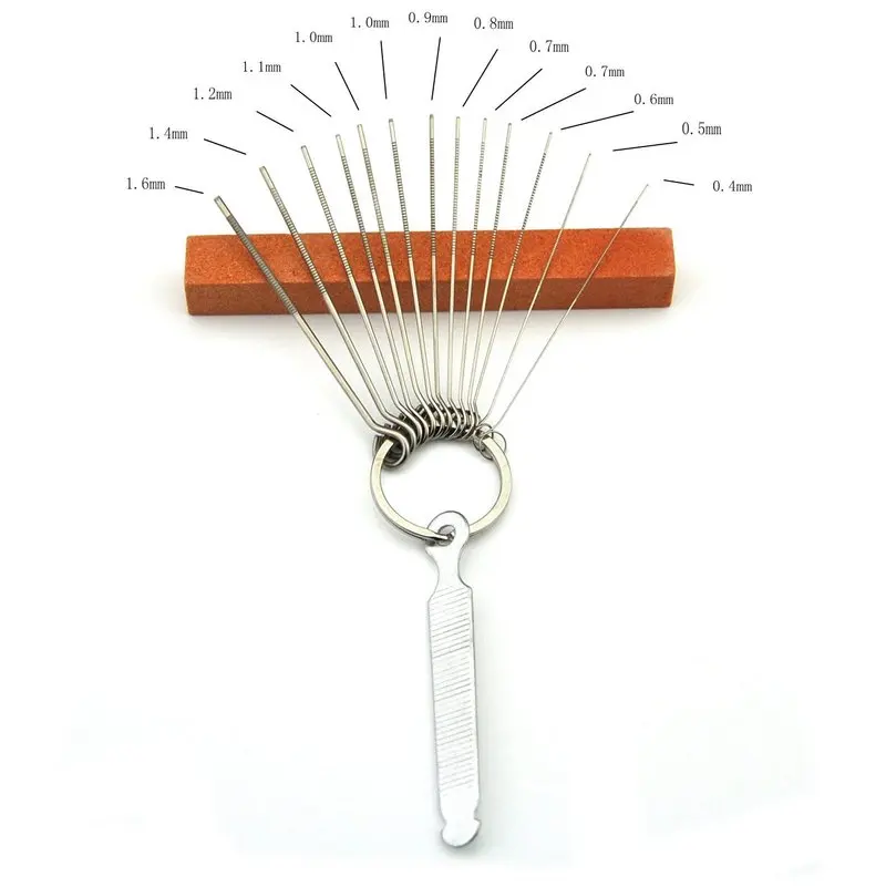 Инструменты для ремонта гитарных гаек 1 комплект инструменты Luthier шлифовальный