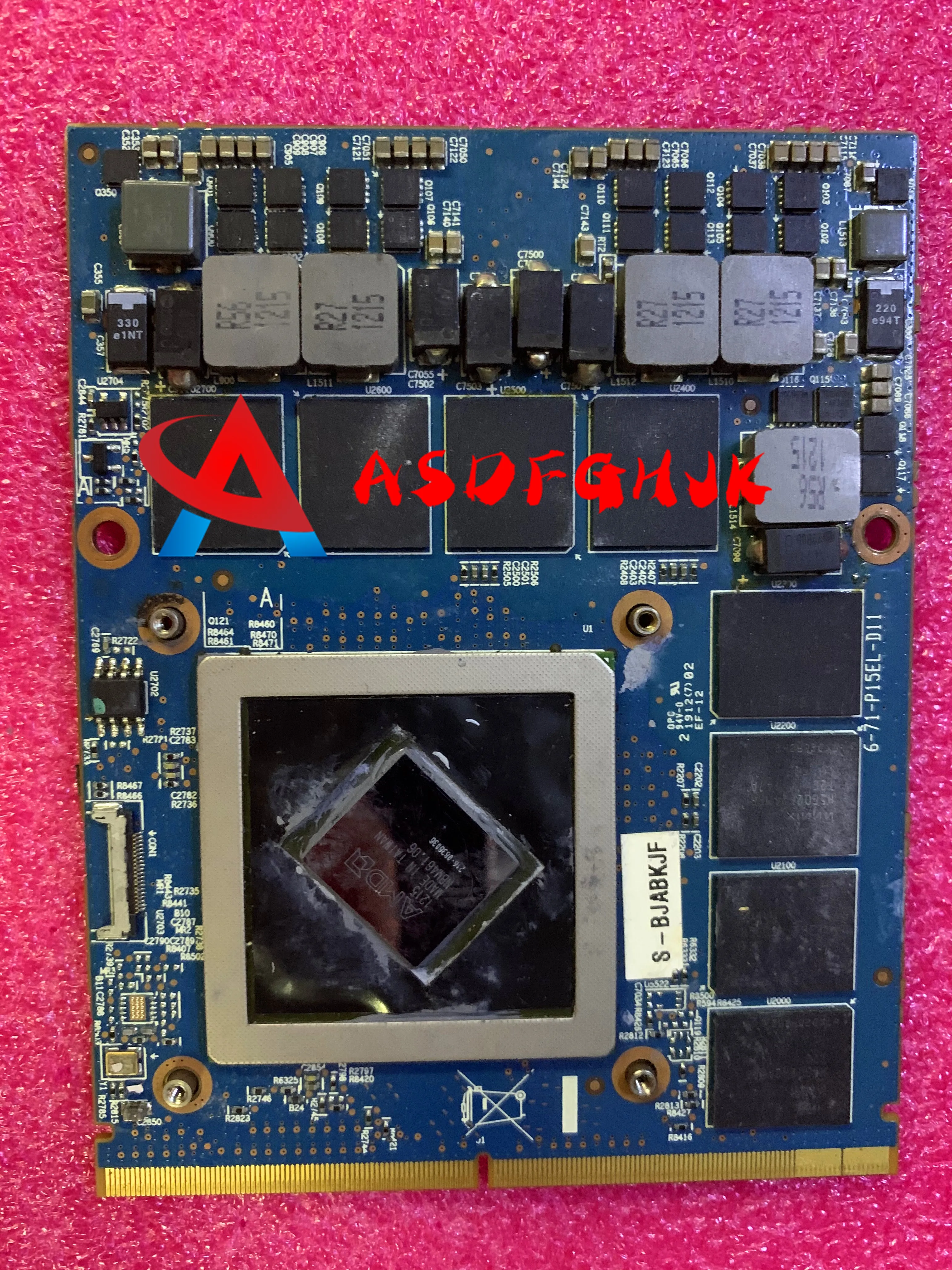 

6-77-P15EL-D11-1 для ноутбука CLEVO P157SM P170SM P177SM P150SM P150EM P170EM HD 7970M 2 Гб видеокарта