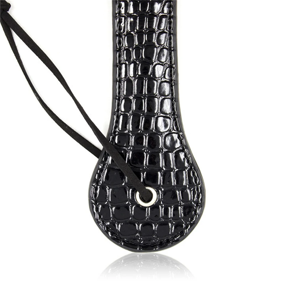 Snake Skin Pattern PU Leather Paddle BDSM Sex Spanking Adult Supplies Toys Maul Punishment Whip |