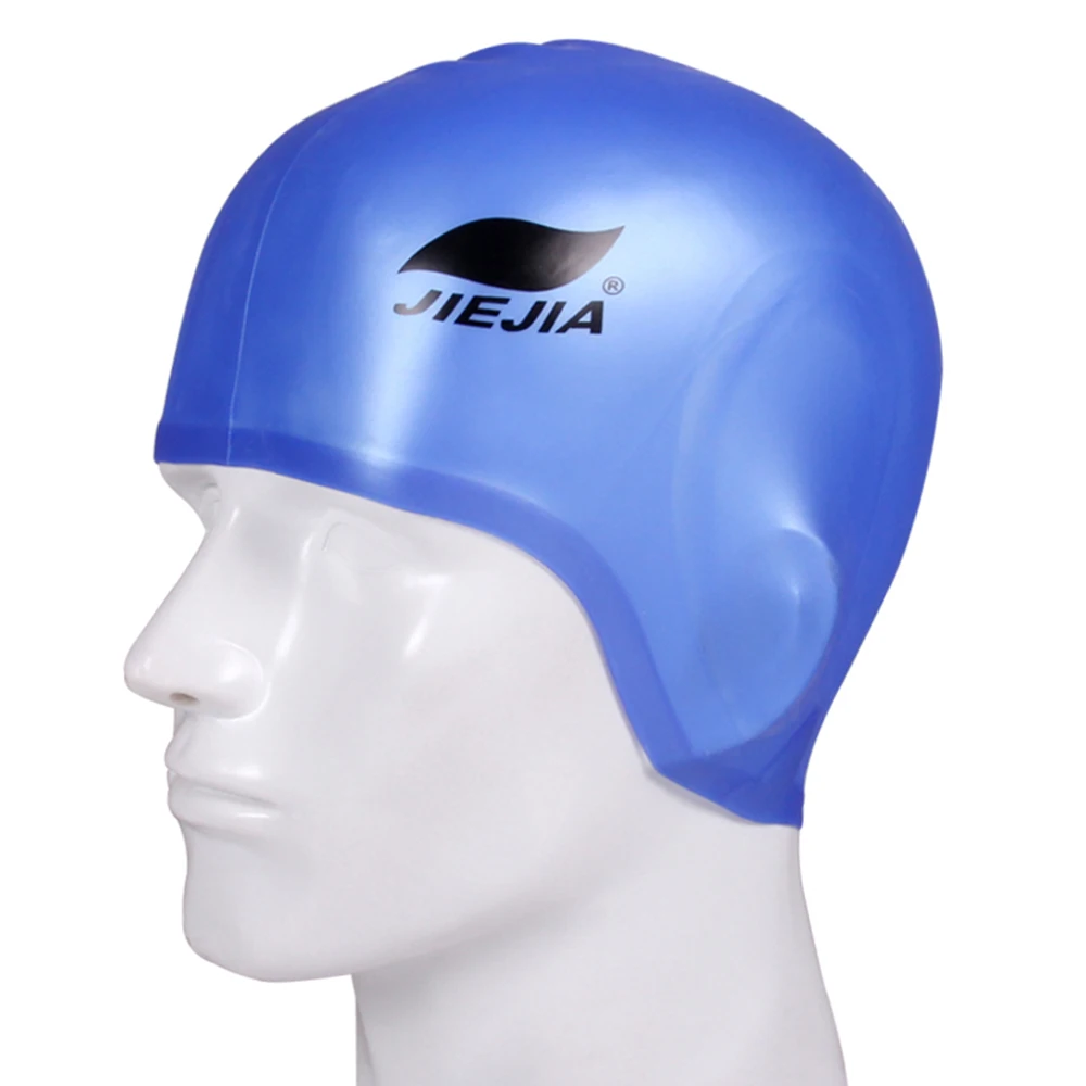 Swim Cap Silicone 3D Ergonomic Ear Protection Swimming Sport Pool Hat for Men & Women Adults with Nose Clip Plugs | Спорт и