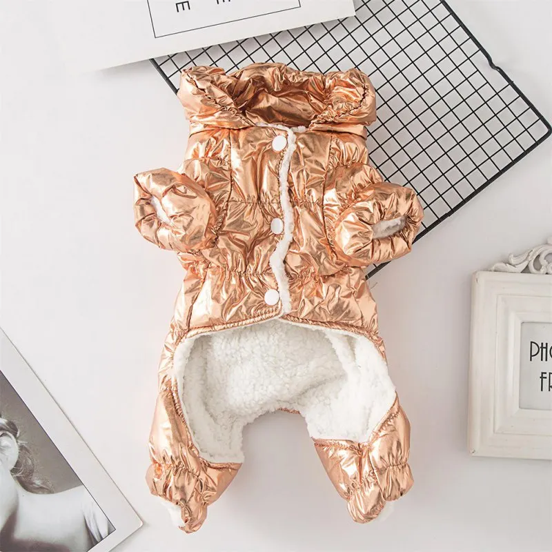 Товары для домашних животных Зимний водонепроницаемый утолщенный пуховик