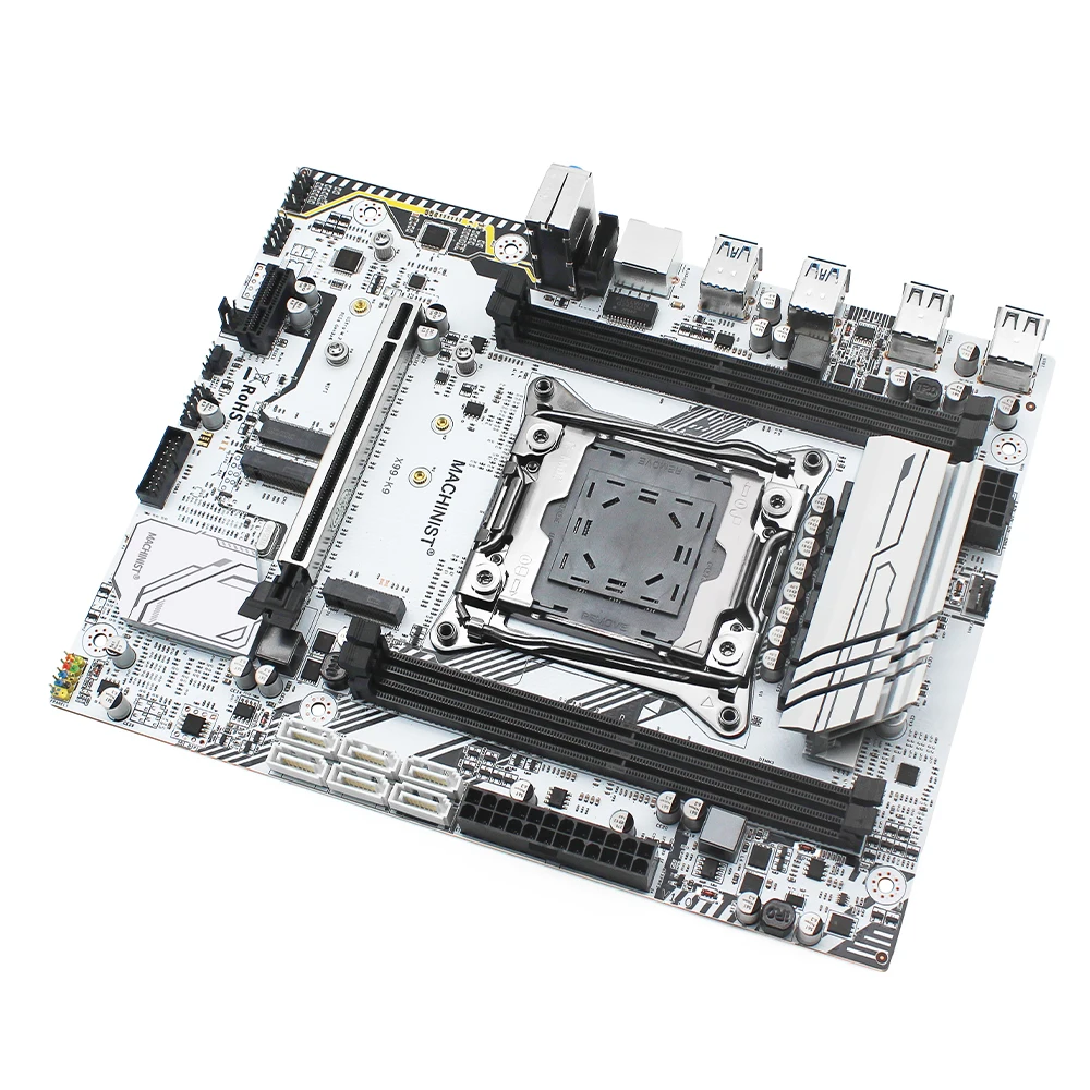 Preise MASCHINIST X99 Motherboard LGA 2011-3 Combo Mit Xeon E5 2630L V3 CPU 32GB 4*8G DDR4 ECC REG RAM NVME M.2 SSD Mainboard X99-K9