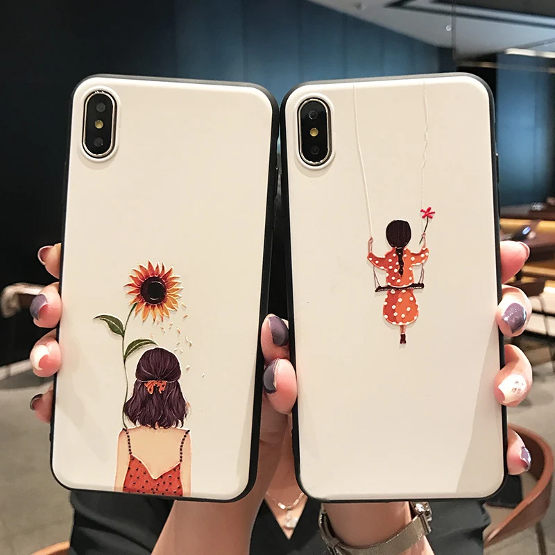 Для iphone 11 Pro Max 6 s 7 8 6s 5 5S se чехол для iphone X XS XR xs max 7 8 6 Plus 7plus 8plus Чехол черный чехол для телефона 3d