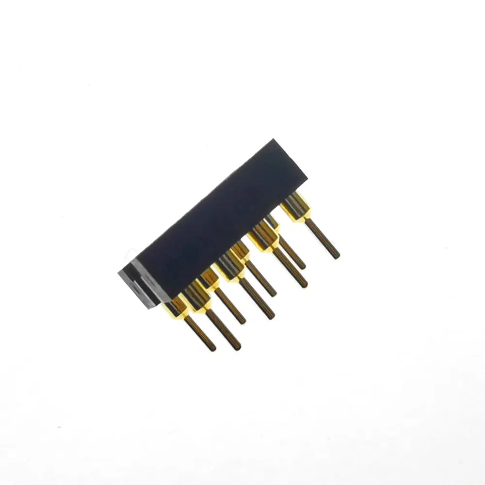 High quality DIP-8 Gold plated Round Hole 8PIN 2.54MM Connector | Электроника
