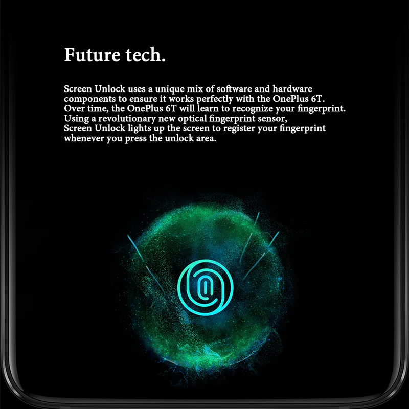 Мобильный телефон с глобальной ПЗУ Oneplus 6 T 8GB 128 GB/256 GB Snapdragon 845 41 &quot19 5: 9 на весь