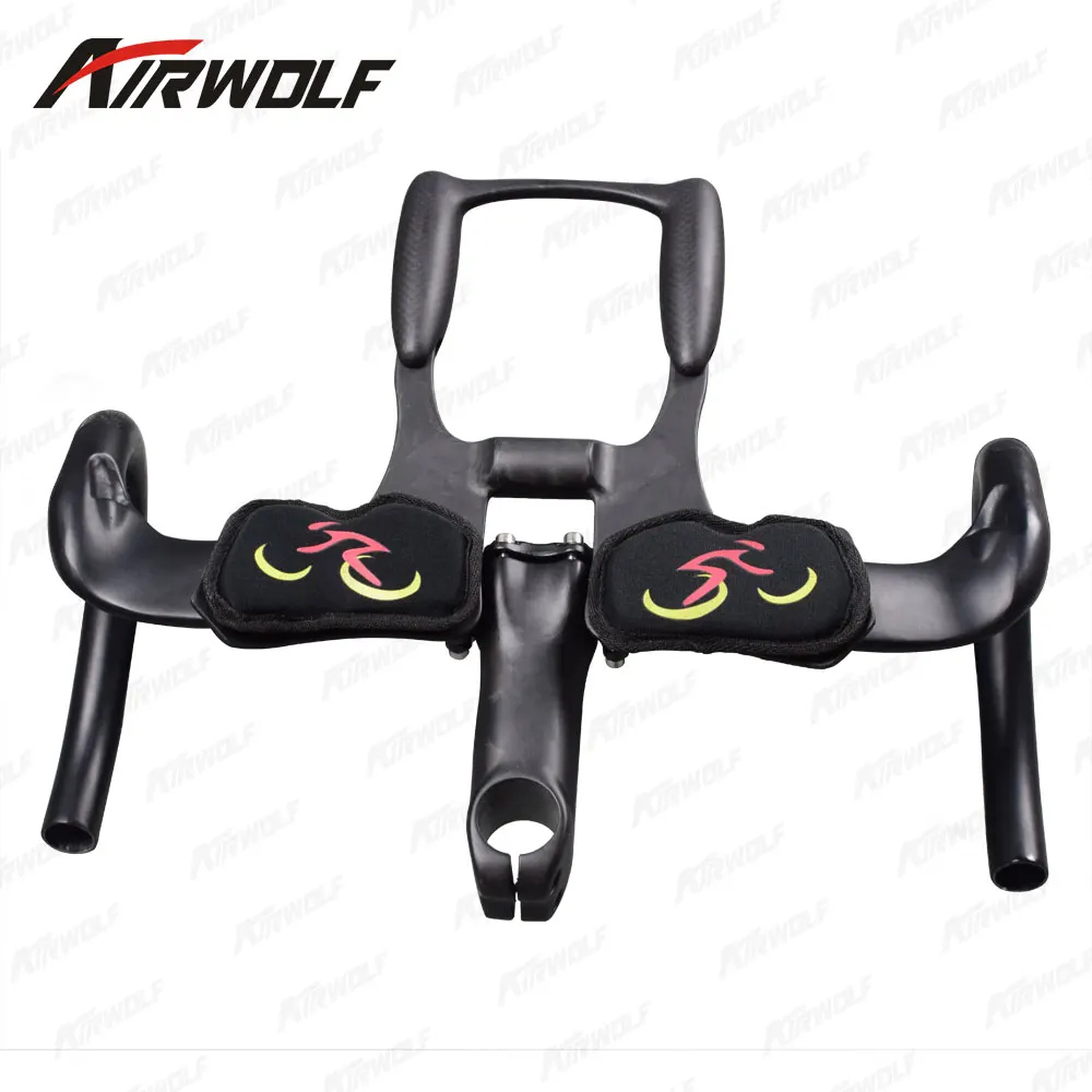 УГЛЕРОДНЫЙ руль TT ручки велосипеда углеродное волокно дорожный велосипед Руль