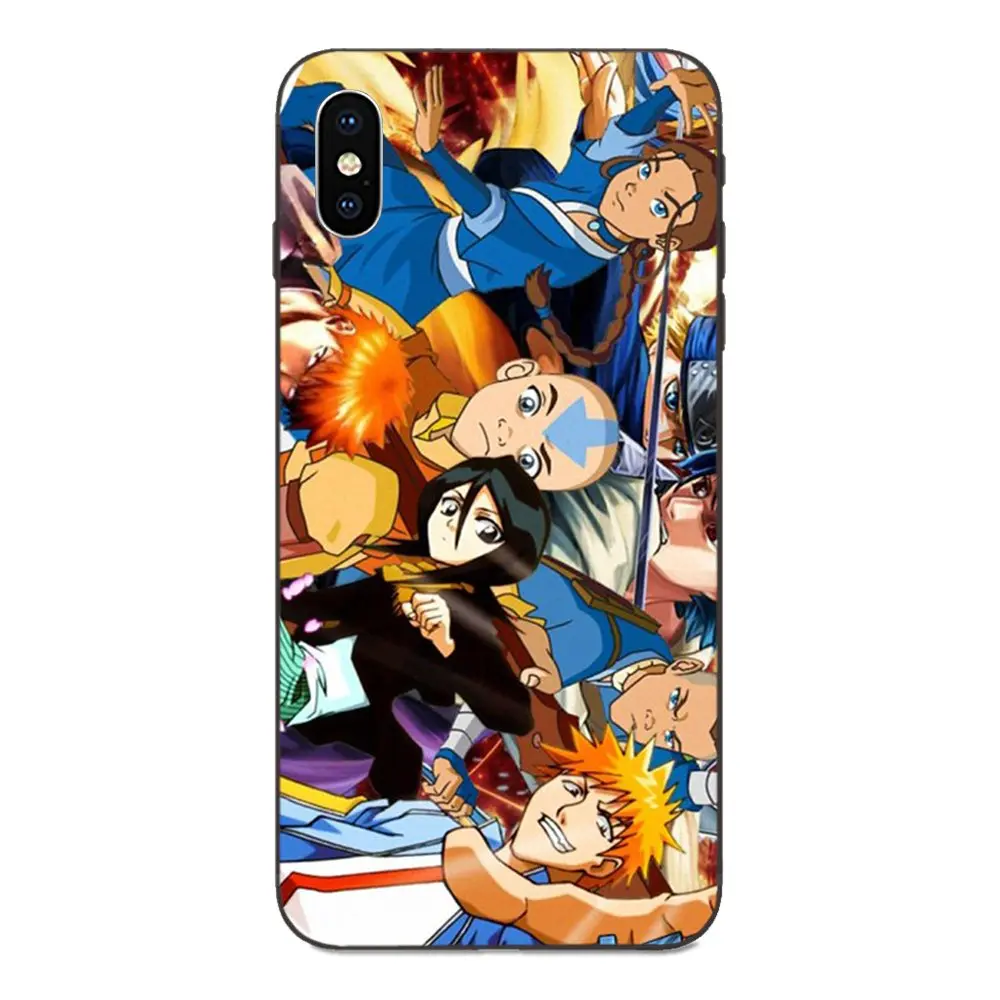 Аниме Манга Карикатура Комикс Коллаж TPU Пользовательский телефон для Apple iPhone 4 4S 5 5S SE 6 6S 7 8 Plus X XS Max XR.