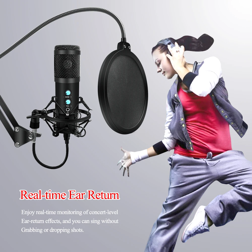 конденсаторный usb микрофон со