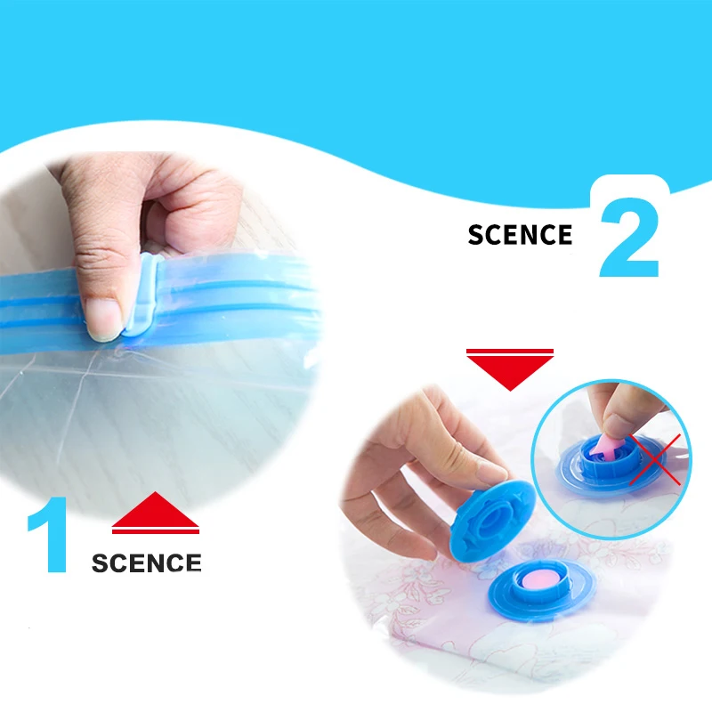 Многоразовые домашние вакуумные пакеты BUBM для хранения одежды сумка Органайзер