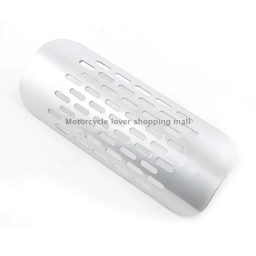 Выхлопная труба мотоцикла тепловая защита крышка регулируемые зажимы глушитель