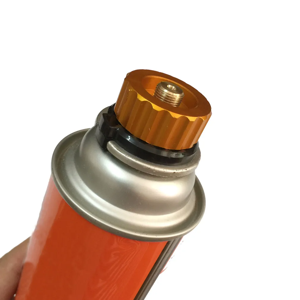 

Outdoor Camping Hiking Stove Adaptor Split Type Furnace Converter Connector Auto-off Gas Cartridge Tank cylinder Adapter