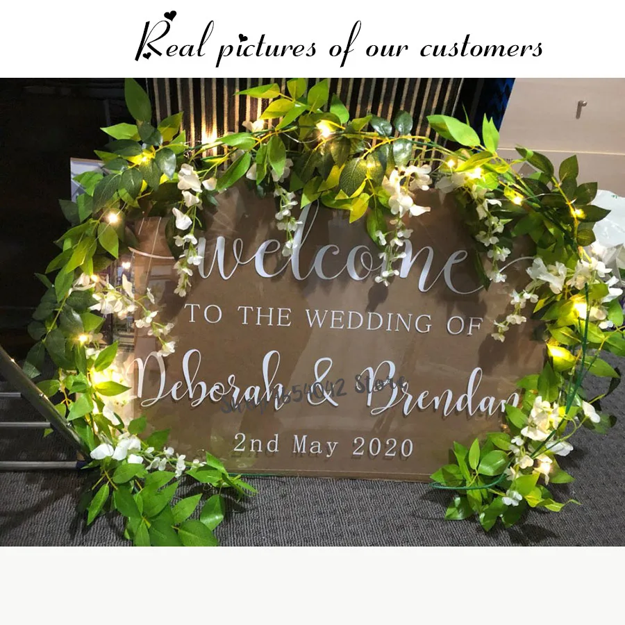 Виниловая зеркальная доска для свадебного торжества с именами влюбленных пар и